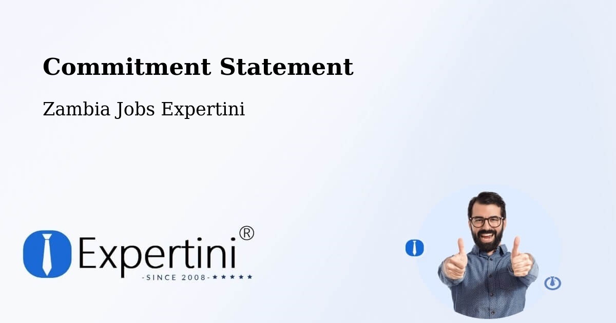 Corporate Commitment – Solwezi - Zambia Jobs Expertini