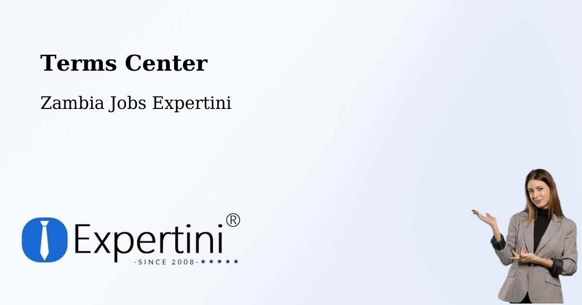 Terms of Service – Solwezi - Zambia Jobs Expertini